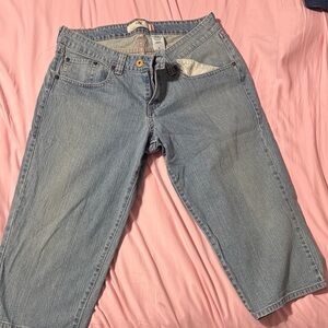 Levi's Light Blue Cropped Women's Jeans